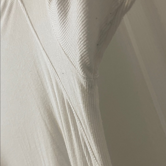 Free People White Ribbed Top - Picture 8 of 10